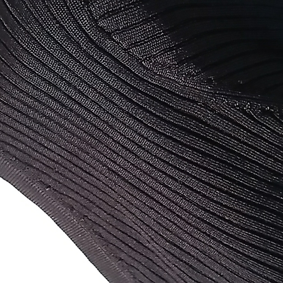 NWOT JUNO SWEATER BY L'AGENCE BLACK RIBBED KNIT - Picture 8 of 13